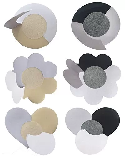 12 Pairs Womens Sexy Pasties Disposable Stain Adhesive Nipple Cover Pathes