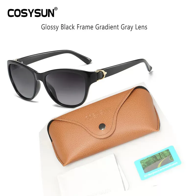 2021 Luxury Designer Women Sunglasses Polarized Cat Eye Lady Elegant Sun Glasses Female Driving Eyew