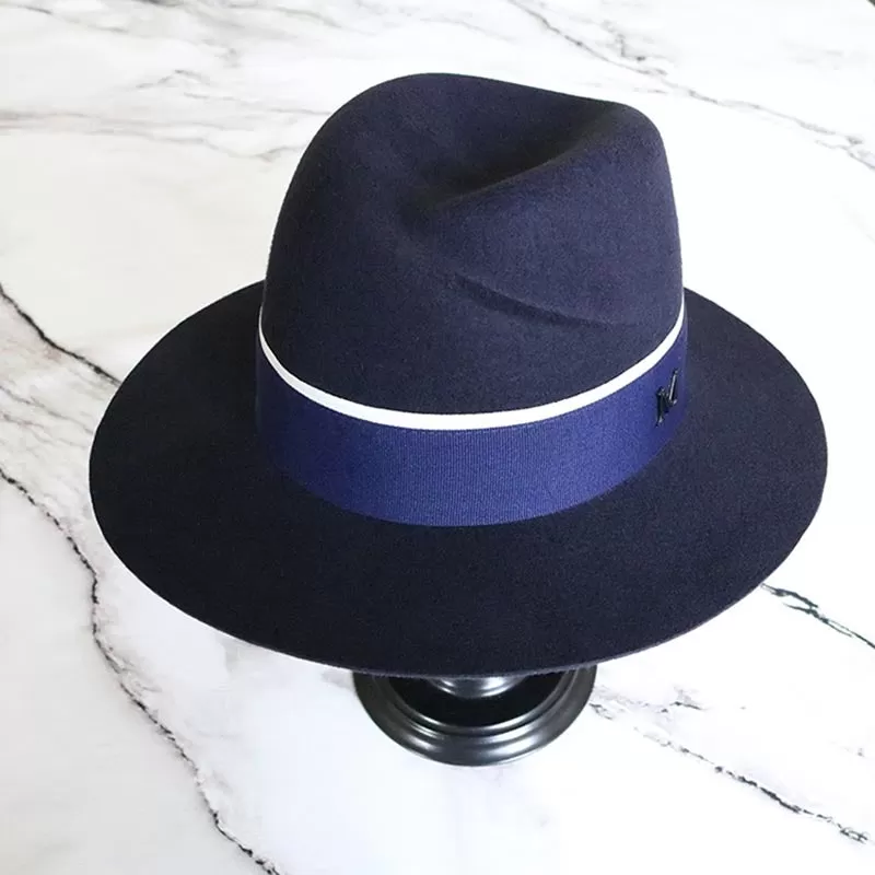 2022 New Hats For Men High Quality Autumn Winter Fedora Ladies Hats For Women M Wool Felt Hat Hair A