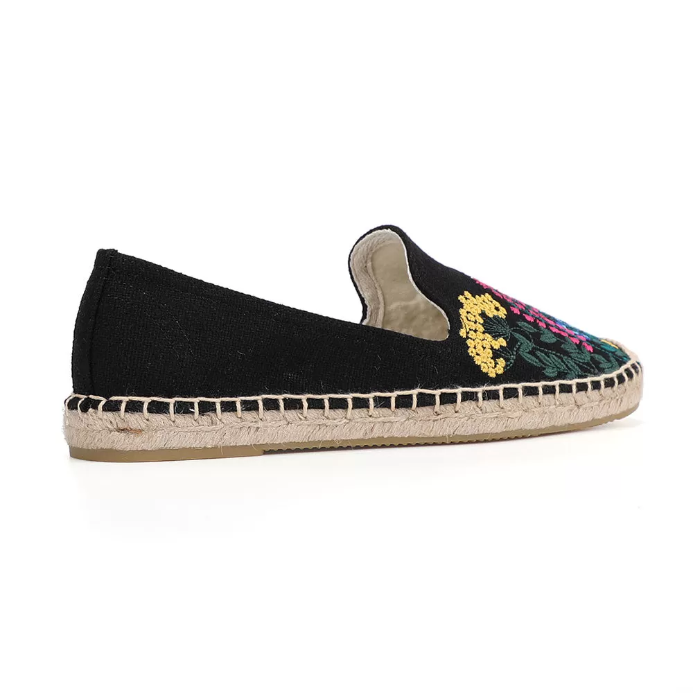 2022 Round Toe Espadrilles Shoes Flat Ladies Fashion Comfortable Womens Casual 2021Real Rushed Hemp