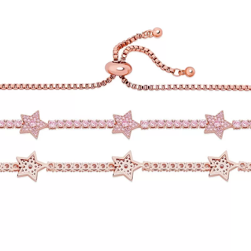 3mm Exclusive Star Tennis Chain