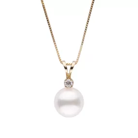 8.0-8.5 mm Akoya Pearl and Diamond Harmony Collection Pendant