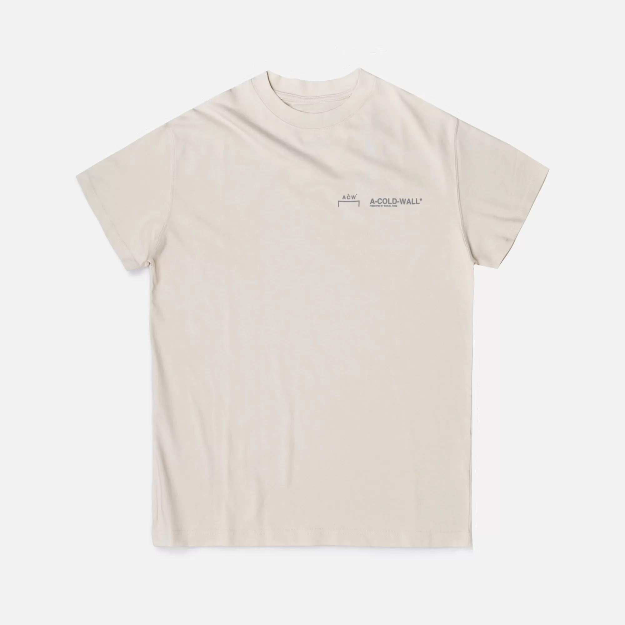 A-Cold-Wall* Logo Tee - Almond Milk