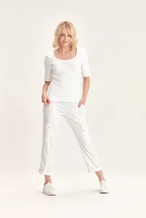 Acrobat Cargo Pant | White