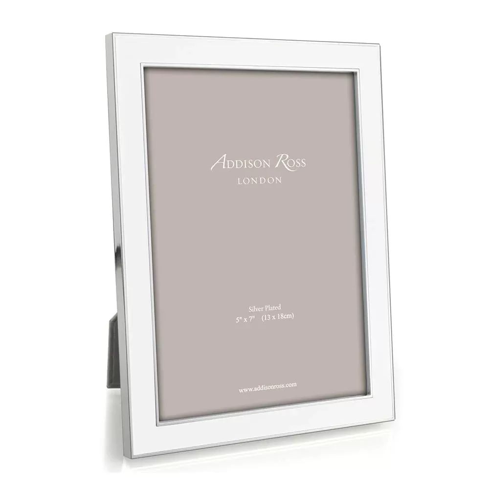 Addison Ross Silver Trim Picture Frame 4x6 - (four colors)