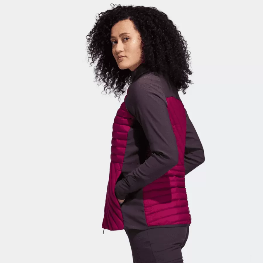 Adidas Ladies Frostguard Jacket -  Power Berry