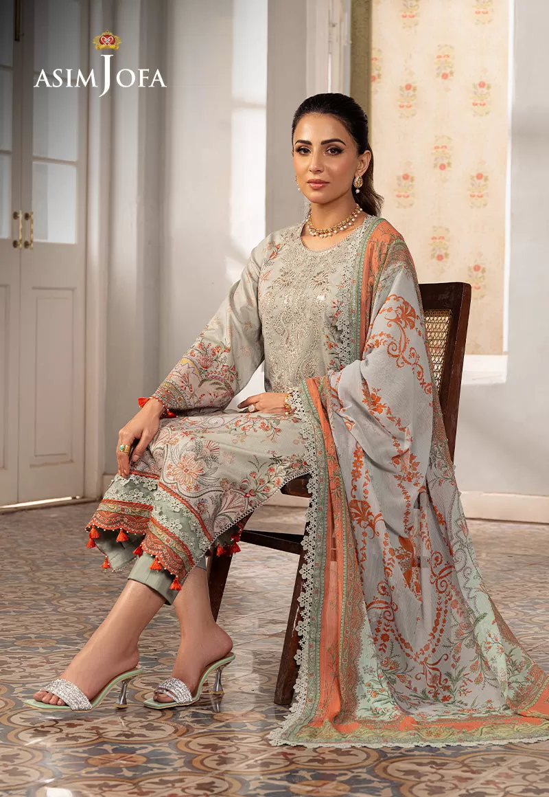 AJAR-02 EMBROIDERED JACQUARD 3 PCS