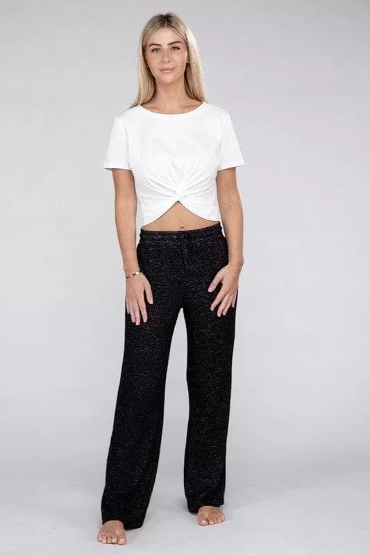 Ambiance Cozy Terry Lounge Pants