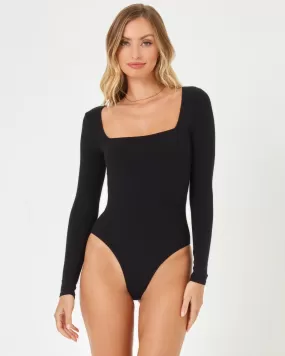 Amore Bodysuit - Black