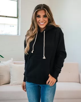 Ampersand Ave Staple Hoodie - Black FINAL SALE