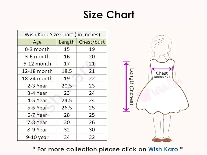 Baby Girls' Knee Length Dress