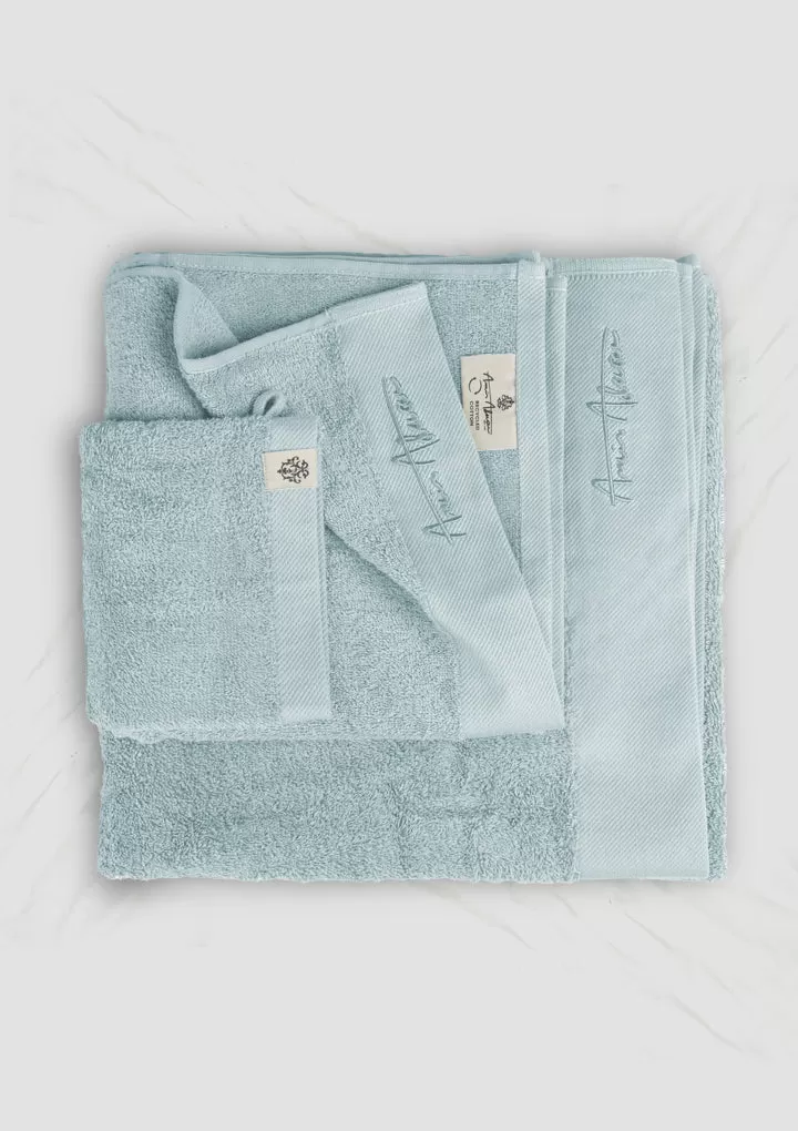 Basic Cotton Water Lill Towel Set