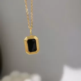 Black Onyx Necklace