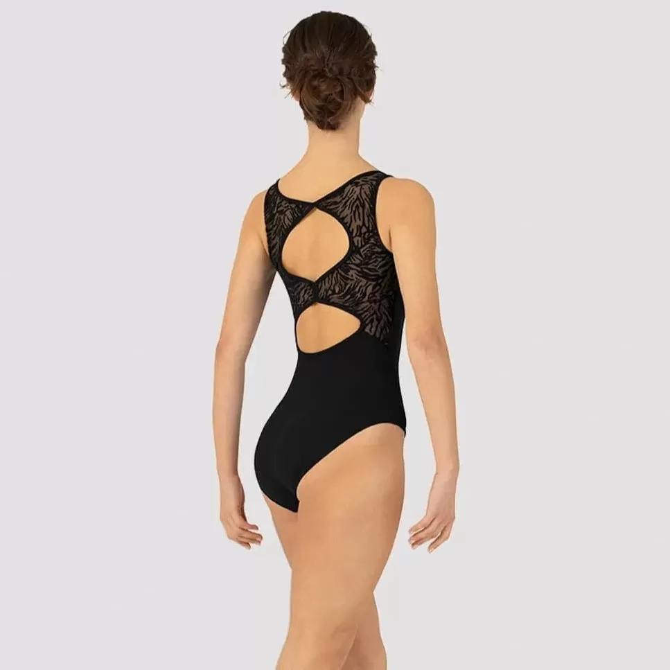 Bloch Ladies Black Aurora Tank Leotard