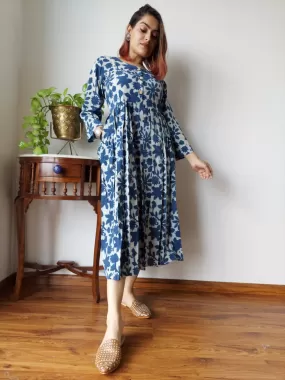 Blue Summer Long Dress