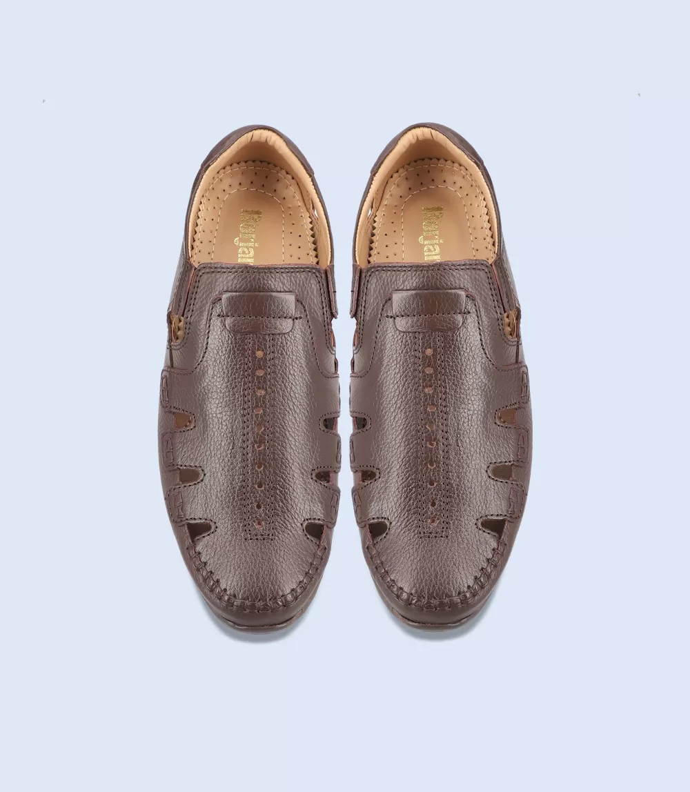 BM4641-BROWN-Men Sandal