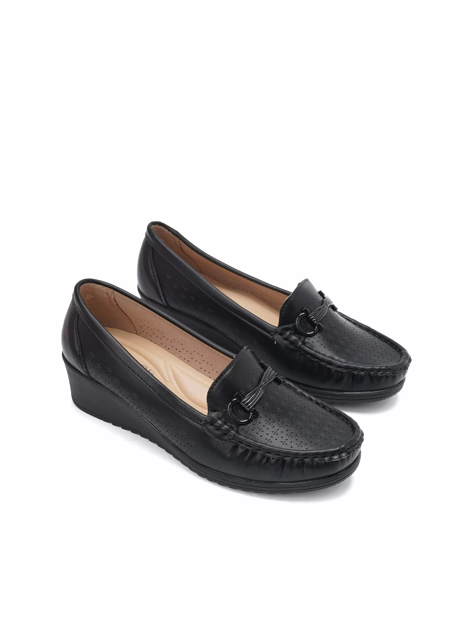 Carlo Wedge Moccasins