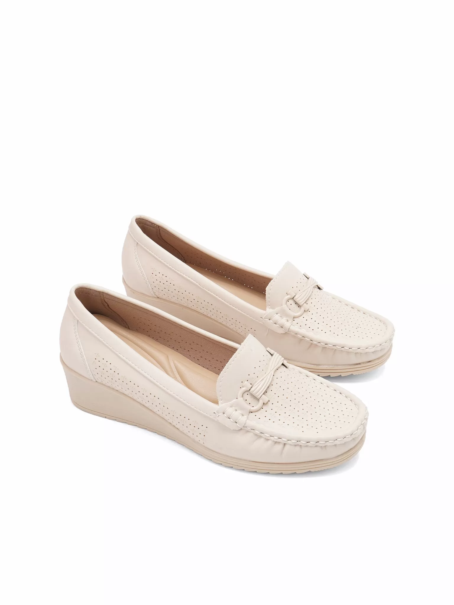 Carlo Wedge Moccasins