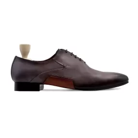 Catam - Men's Burnished Black Berry Wholecut Shoe