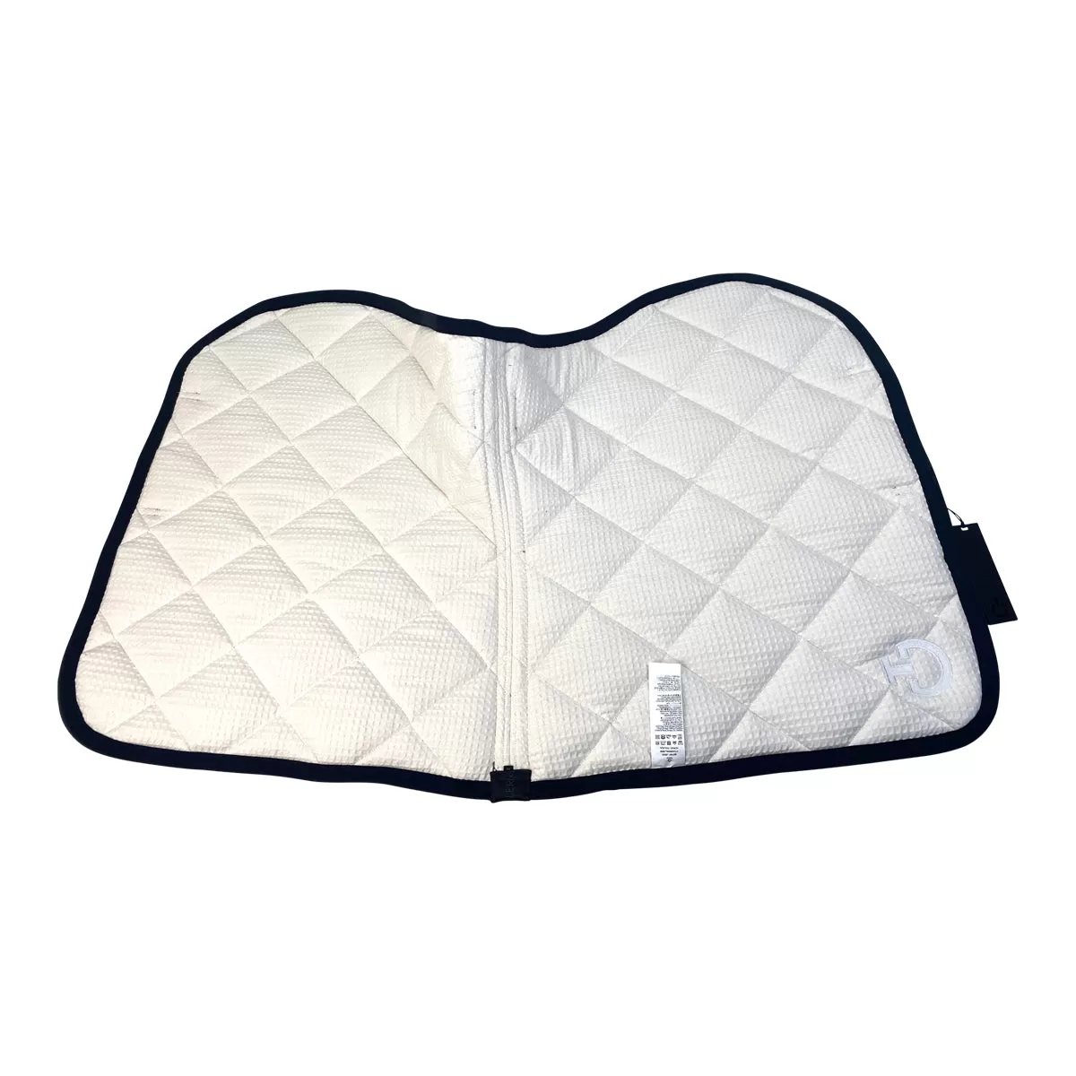 Cavalleria Toscana Diamond Quilted Jump Pad in Navy