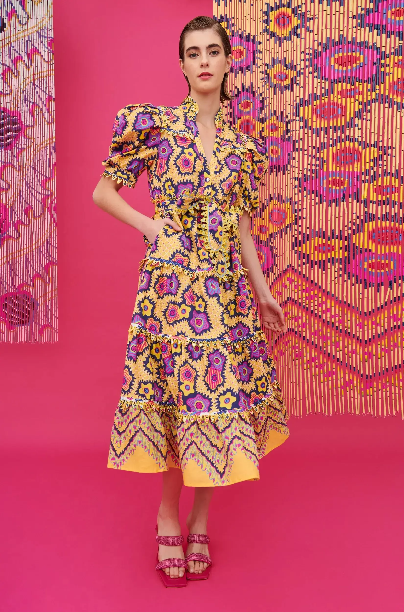 CELIA B & ZANDRA RHODES | Lottie Dress