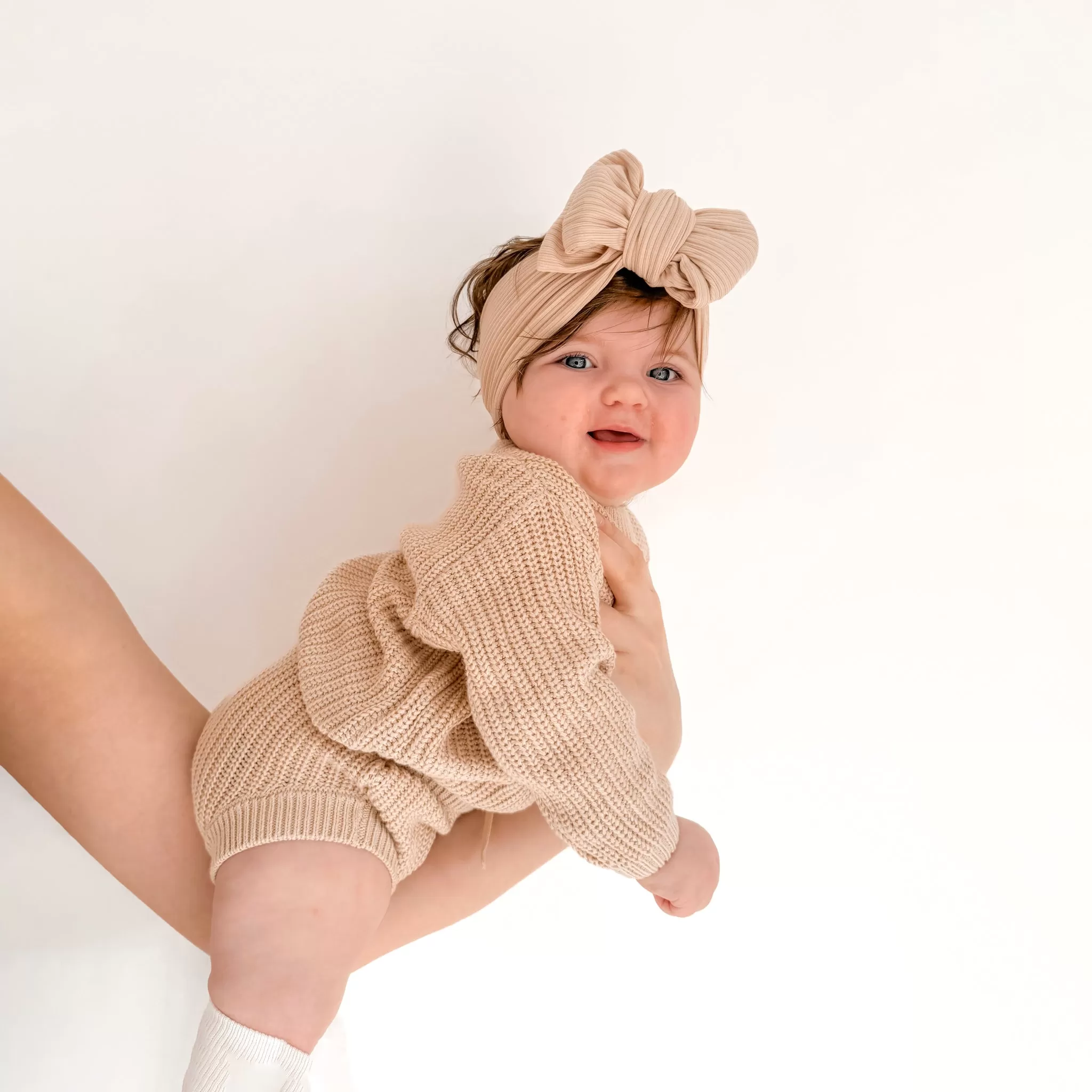 Chunky Knit Bloomers - Oatmeal