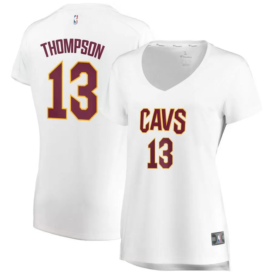 Cleveland Cavaliers Tristan Thompson Fanatics Branded Fast Break Player Association Jersey Womens - White | Ireland M6228S1