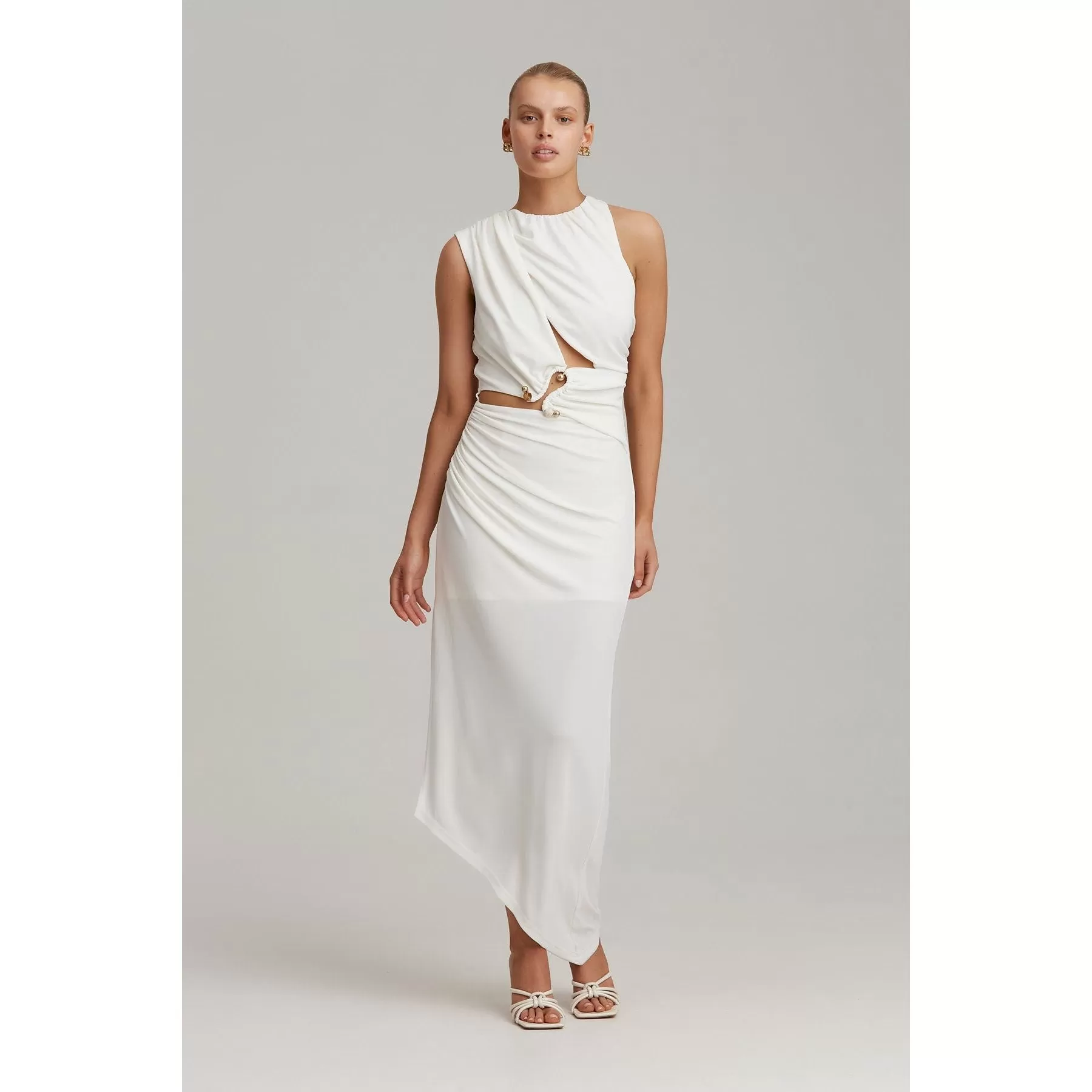 CMEO Collective Entropy Dress - White