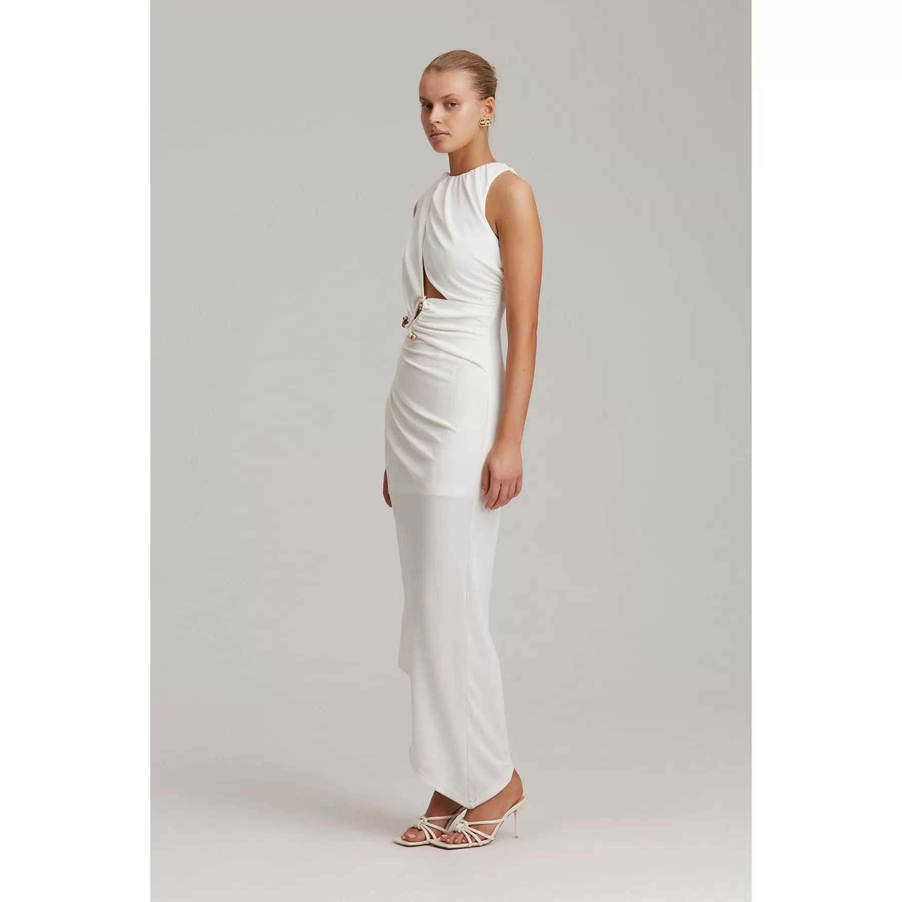 CMEO Collective Entropy Dress - White