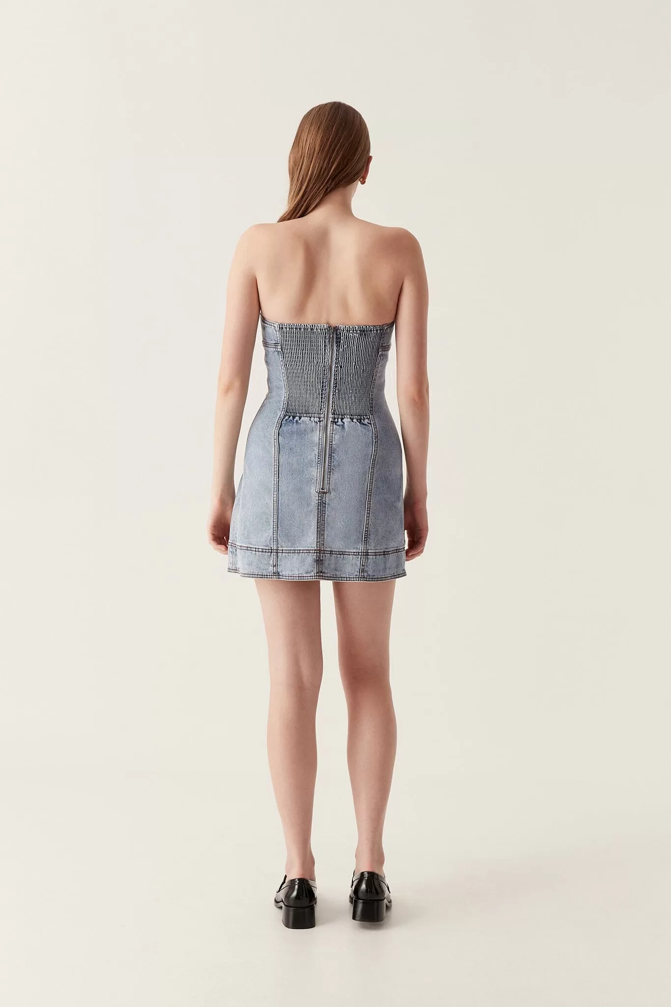 Corie Denim Mini Dress