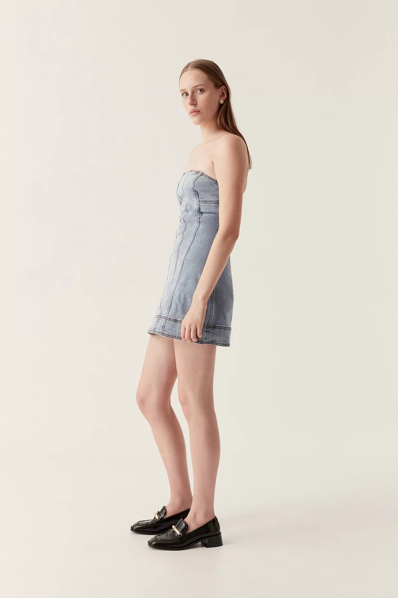 Corie Denim Mini Dress