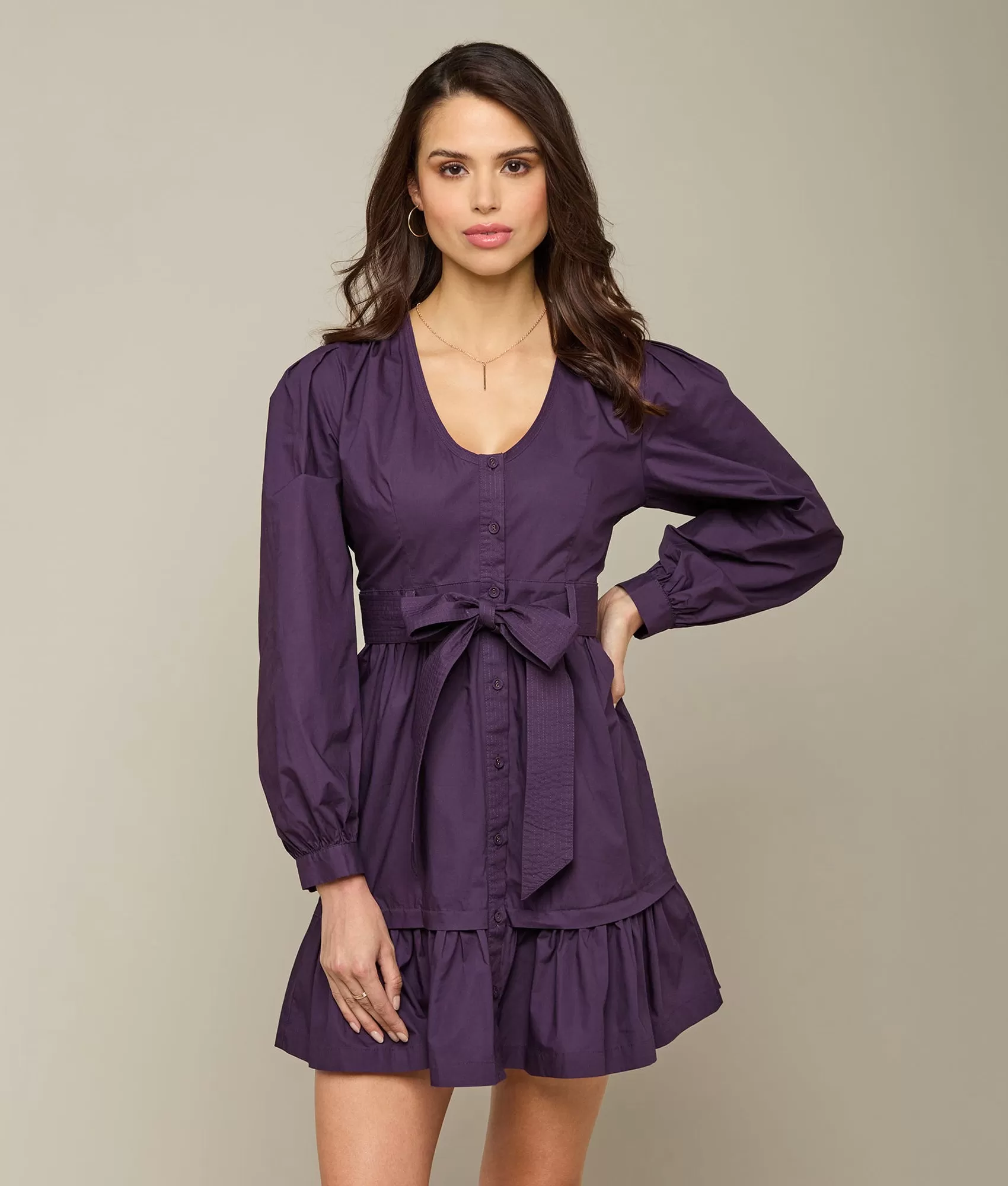 Denton Dress :: Plum