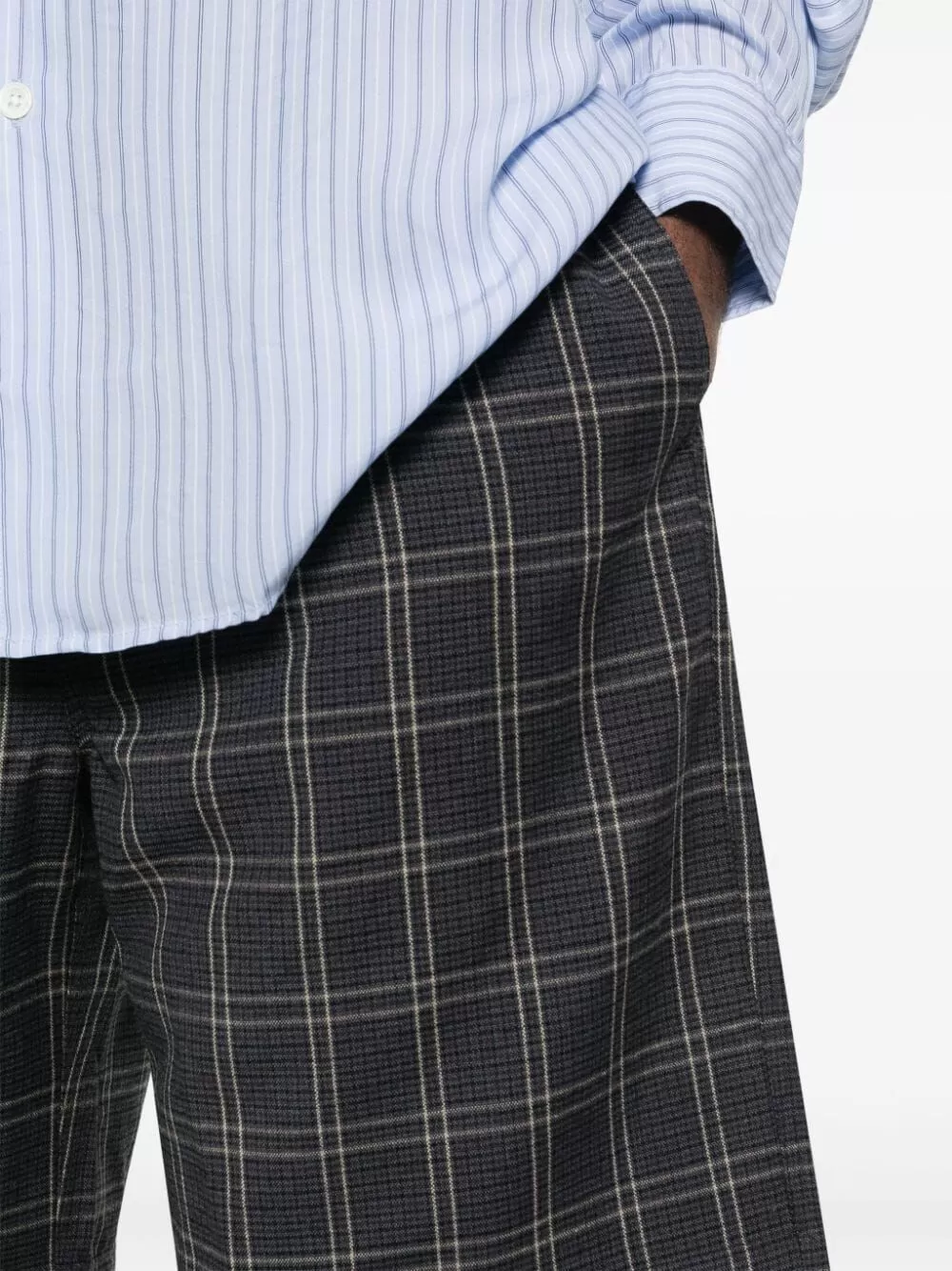 DRAPE CHECK SHORTS