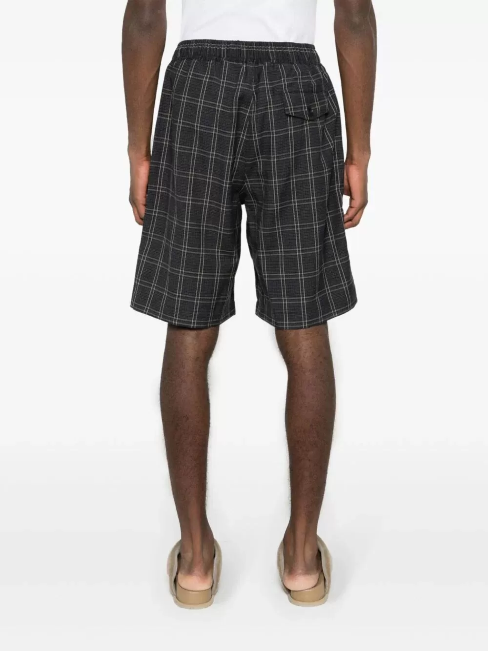 DRAPE CHECK SHORTS