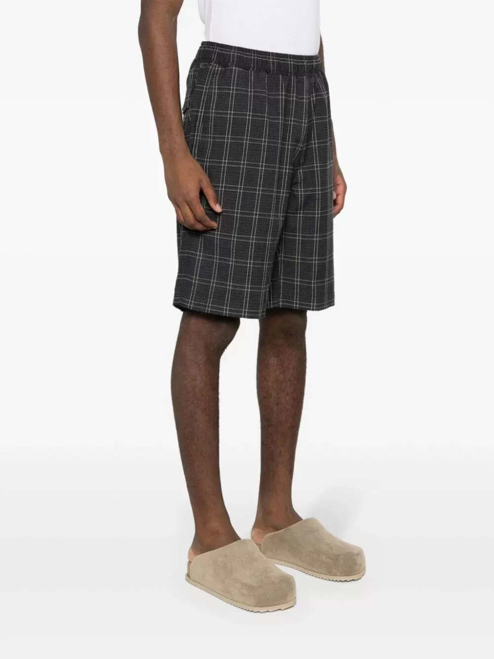 DRAPE CHECK SHORTS