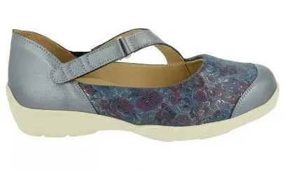 Easy B Gannet Ladies Velcro Strap Shoe 75062N