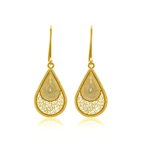 ELM GOLD MEDIUM EARRINGS FILIGREE