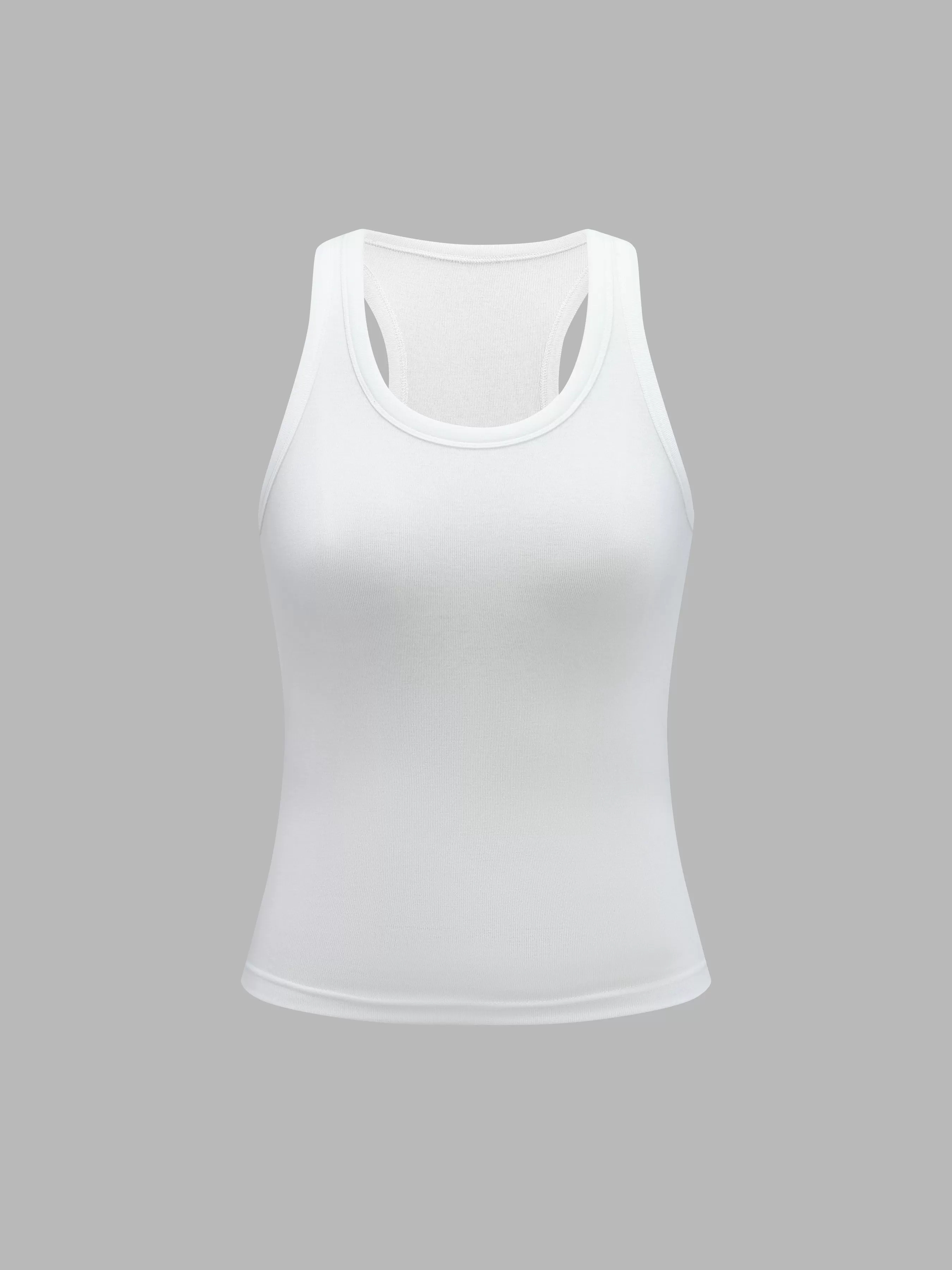 Essential Ribbed Tank Top