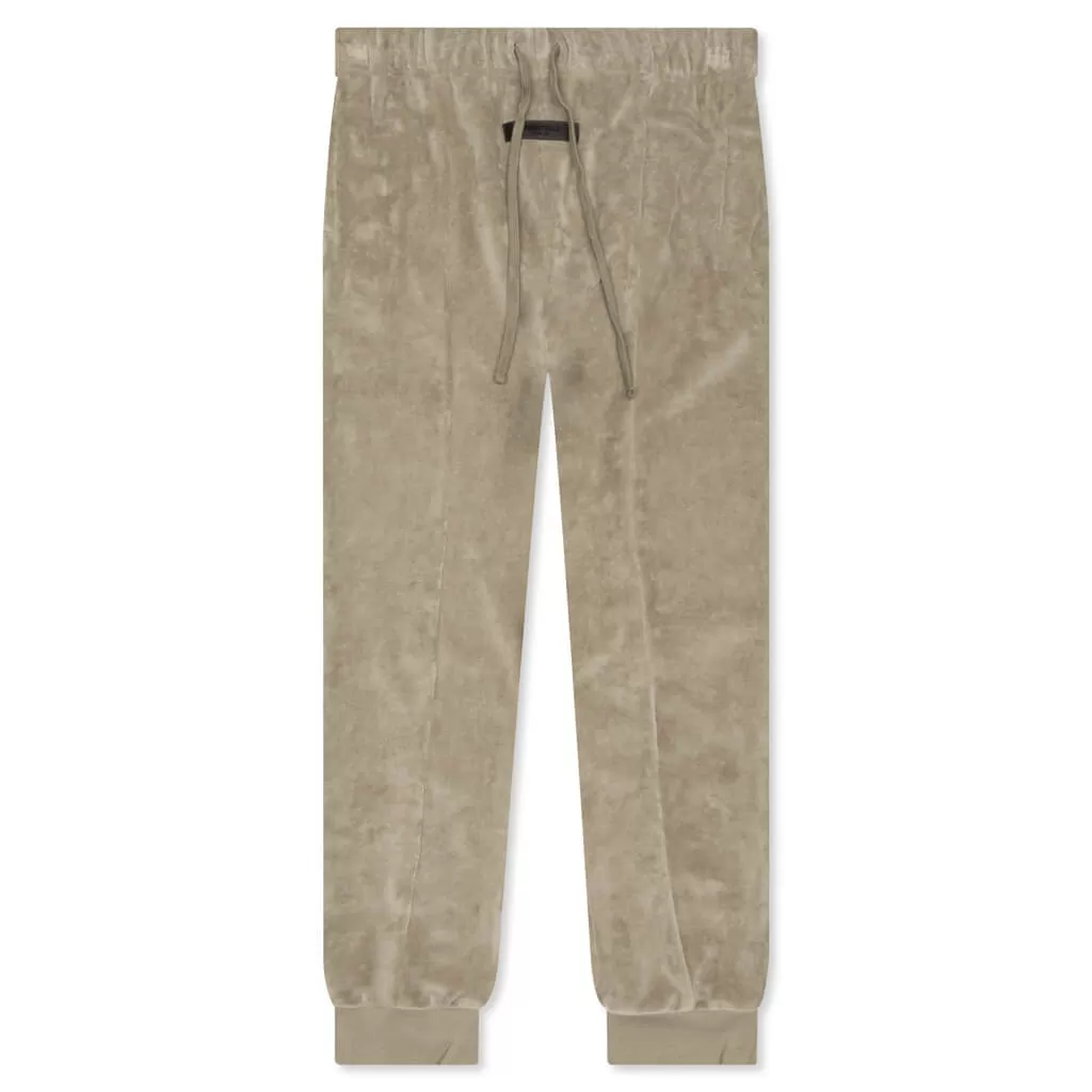 Essentials Women's Velour Pant - Oak