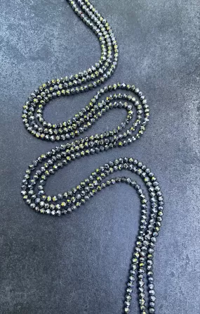 Extended Length 60 Inch Reflections Lux Tie On  Waist Beads