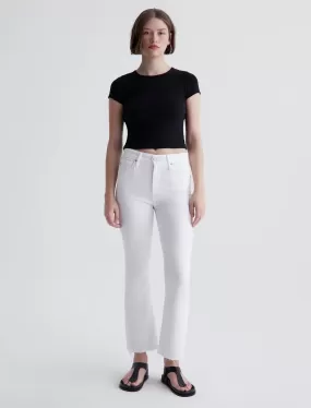 FARRAH BOOT CROP (MODERN WHITE) - A.G. DENIM