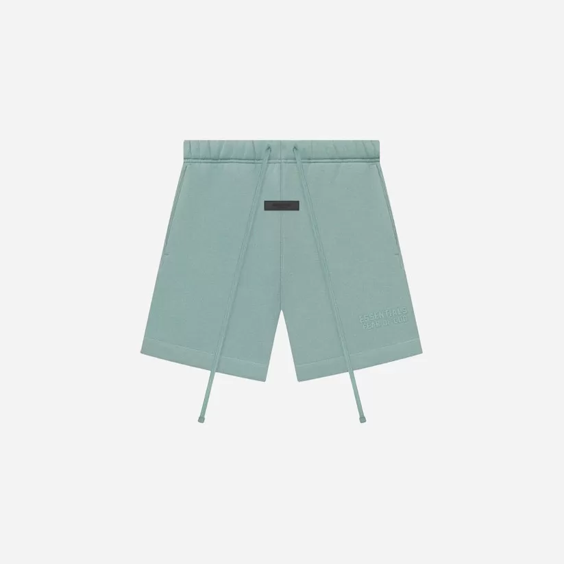 FEAR OF GOD ESSENTIALS SWEATSHORT SYCAMORE