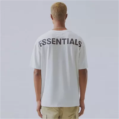 FEAR OF GOD FOG Basic Essential T-Shirt Tee (Reflective)