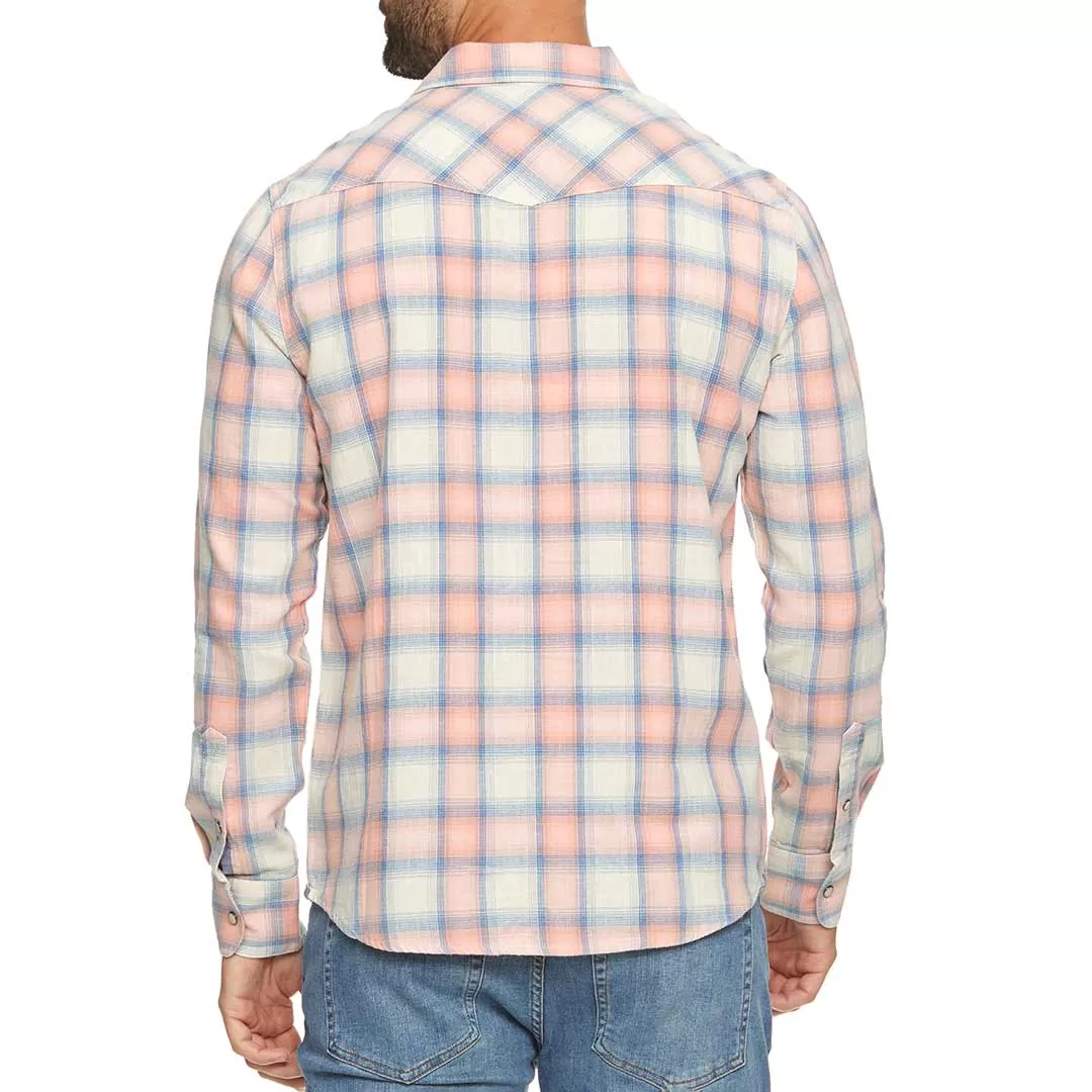 Flag & Anthem Men's Wooster Vintage Washed Plaid Snap Shirt