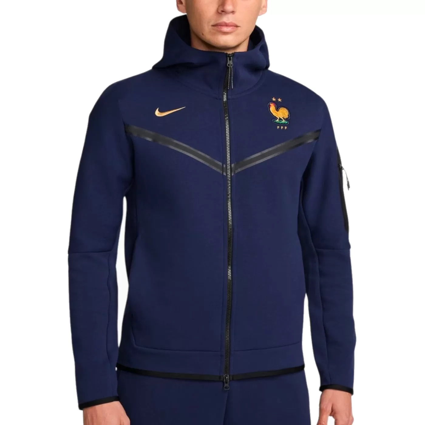 France Tech fleece presentation soccer jacket 2024/25 - Nike