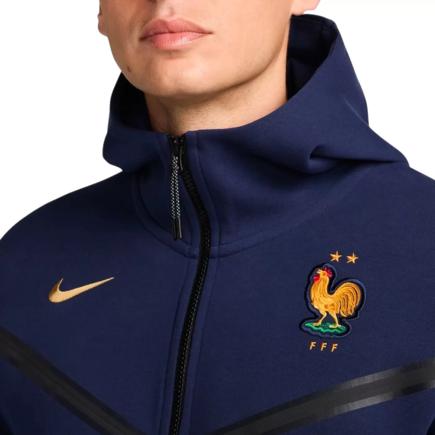 France Tech fleece presentation soccer jacket 2024/25 - Nike