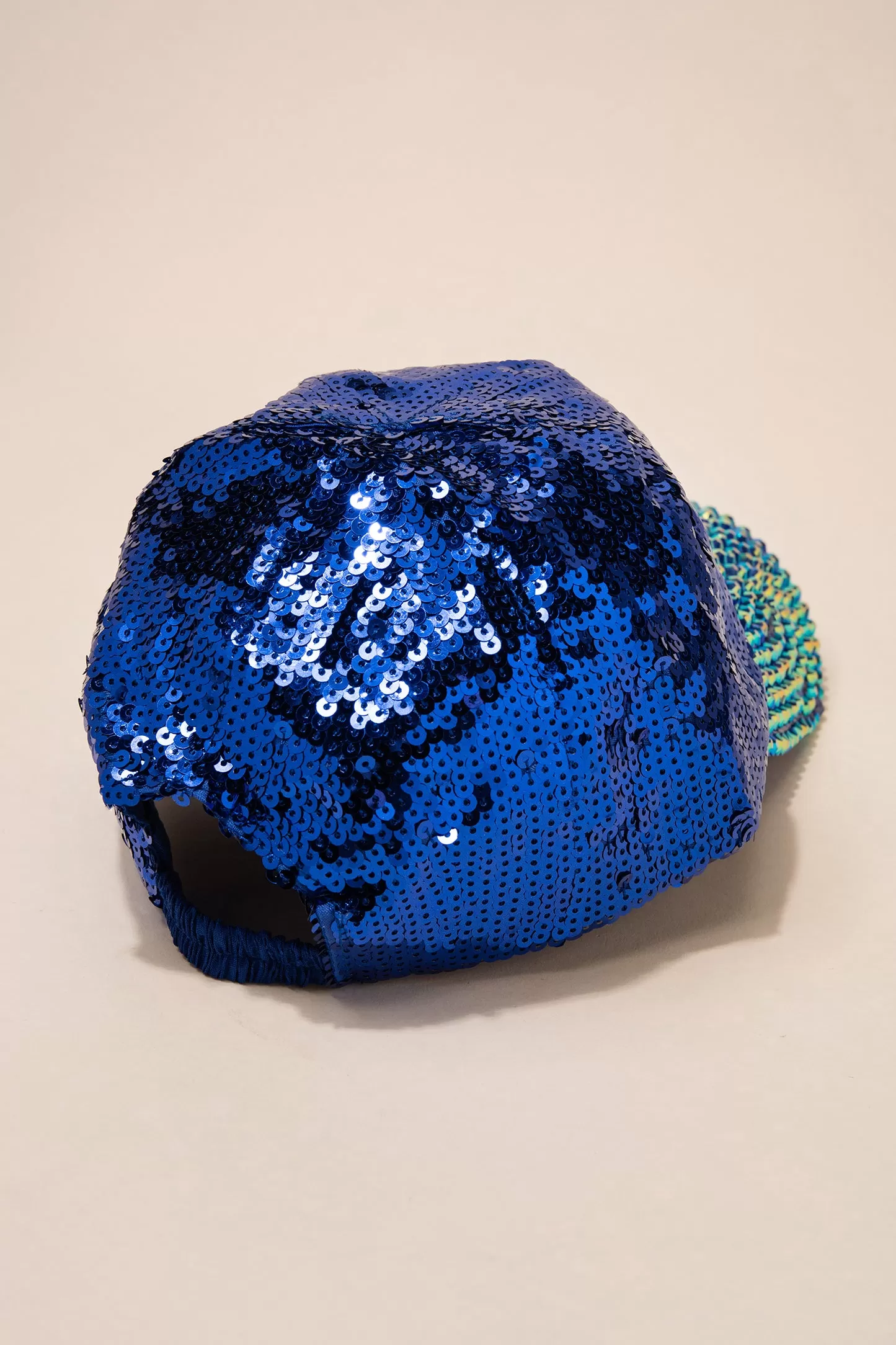 Gloria Sequin and Rhinestone Cap