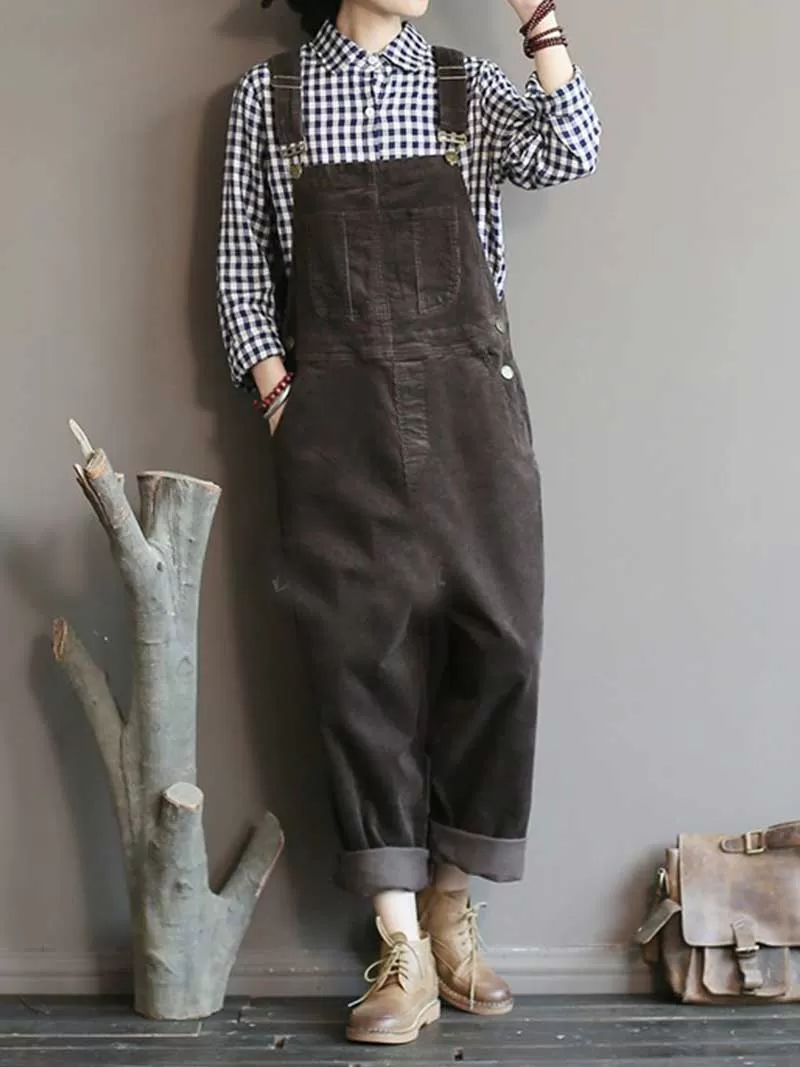 Happy Now Cotton Overall Dungarees