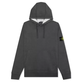 Hooded Sweatshirt - Melange Dark Grey