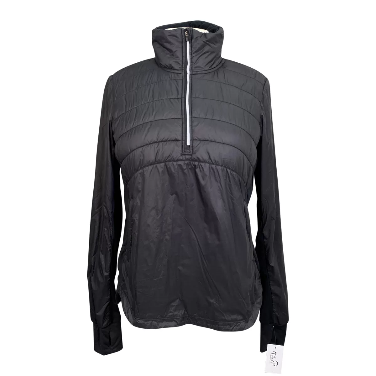 Horze 'Annika' Hybrid Anorak in Black - Women's 12